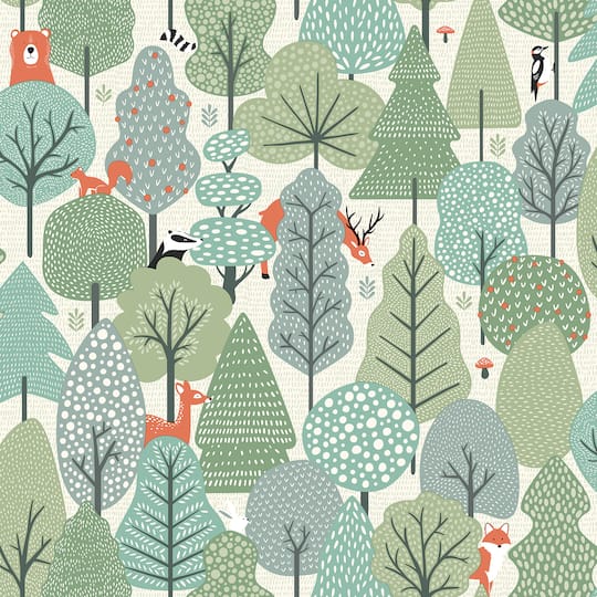 Designs Direct Enchanted Forest Wallpaper